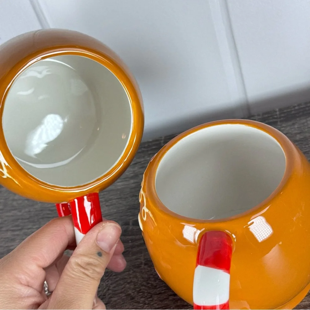 NEW Target Bullseye Playground Gingerbread Boy Christmas Mugs
